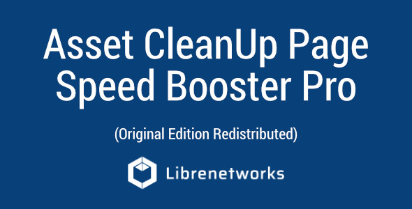Download Asset CleanUp Page Speed Booster Pro Premium plugin for free