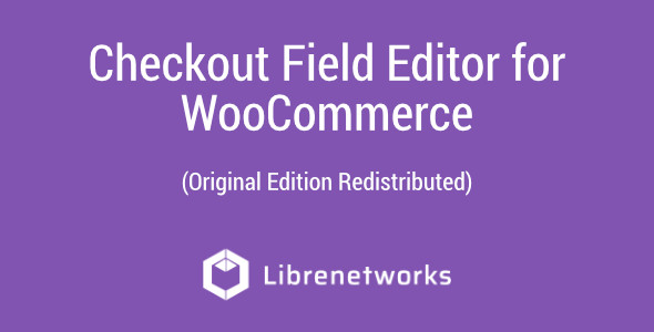 Download Checkout Field Editor for WooCommerce Premium plugin for free
