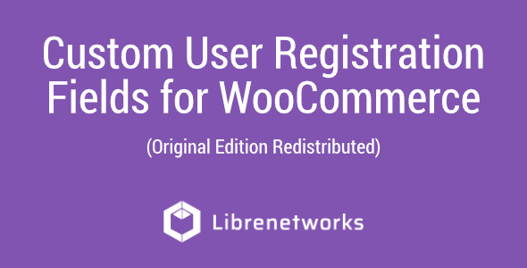 Download Custom User Registration Fields for WooCommerce Premium plugin for free