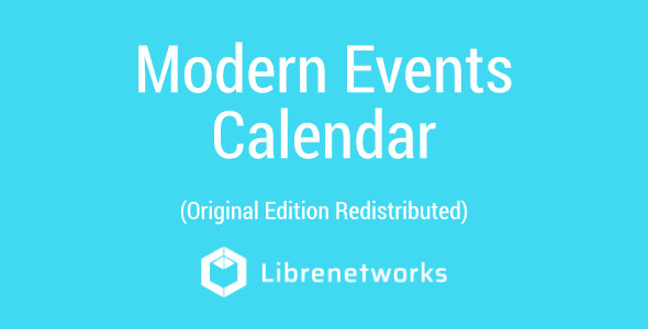 Download Modern Events Calendar Premium plugin for free