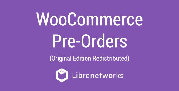 Download WooCommerce Pre-Orders Premium plugin for free