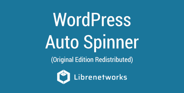 Download WordPress Auto Spinner Premium plugin for free