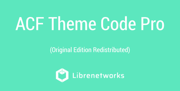 Download ACF Theme Code Pro Premium plugin for free