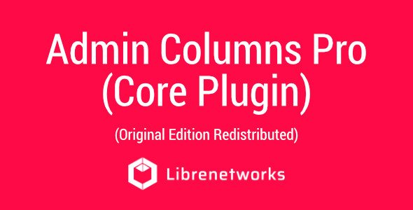 Download Admin Columns Pro Premium plugin for free
