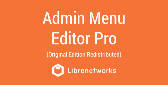 Download Admin Menu Editor Pro Premium plugin for free
