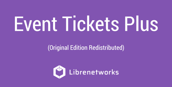 Download Event Tickets Plus Premium plugin for free