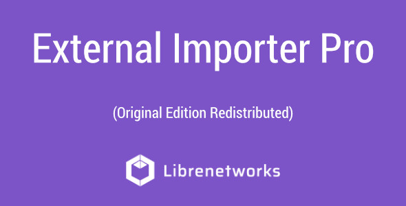 Download External Importer Pro Premium plugin for free