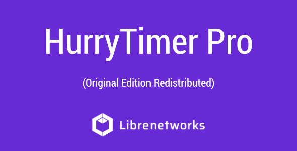 Download HurryTimer Pro Premium plugin for free