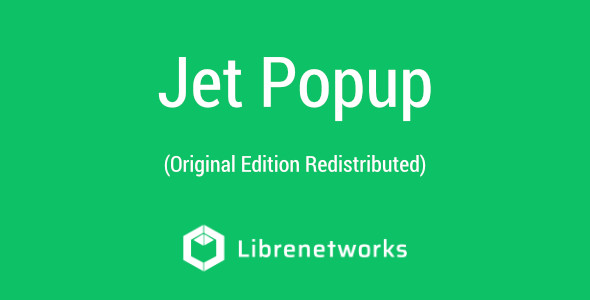 Download JetPopup for Elementor Premium plugin for free