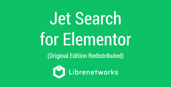 Download JetSearch for Elementor Premium plugin for free