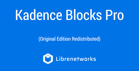 Download Kadence Blocks Pro Premium plugin for free
