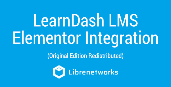 Download LearnDash LMS Elementor Integration Premium plugin for free
