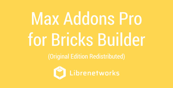 Download Max Addons Pro for Bricks Builder Premium plugin for free