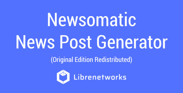 Download Newsomatic Premium plugin for free