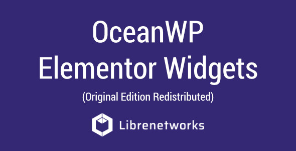 Download OceanWP Elementor Widgets Premium plugin for free