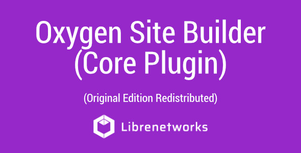 Download Oxygen Site Builder Premium plugin for free