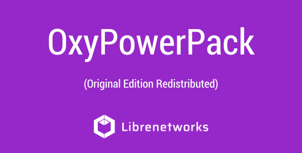 Download OxyPowerPack Premium plugin for free