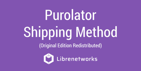 Download Purolator Shipping Method Premium plugin for free
