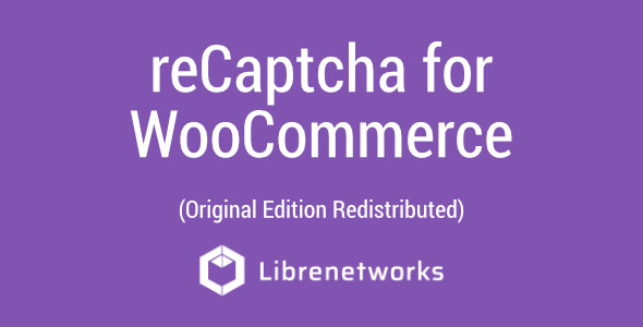 Download reCaptcha for WooCommerce Premium plugin for free
