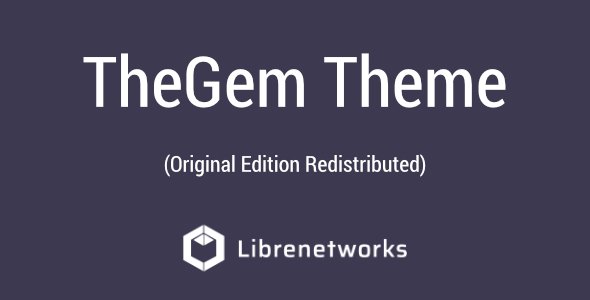 Download TheGem Premium theme for free