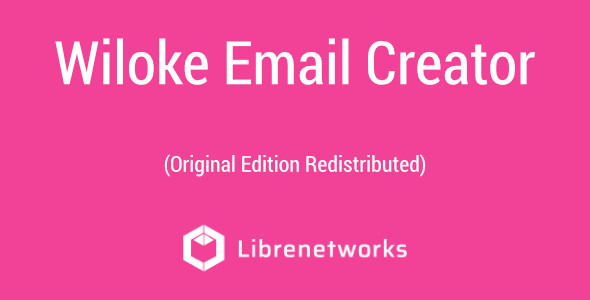 Download Wiloke Email Creator Premium plugin for free