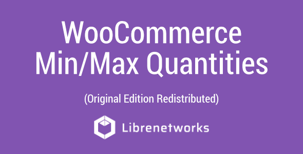 Download WooCommerce Min/Max Quantities Premium plugin for free