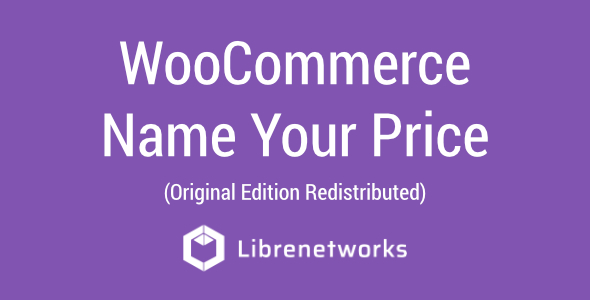 Download WooCommerce Name Your Price Premium plugin for free
