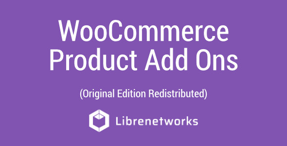 Download WooCommerce Product Add Ons Premium plugin for free