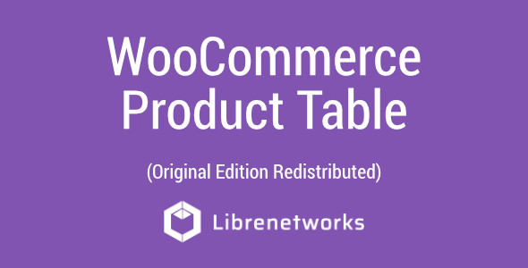 Download WooCommerce Product Table Premium plugin for free