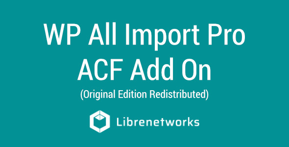 Download WP All Import Pro ACF Add On Premium for free