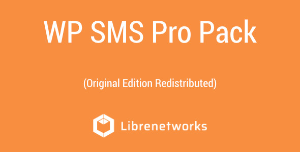 Download WP SMS Pro Pack Premium plugin for free