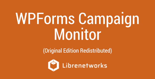 Download WPForms Campaign Monitor Premium plugin for free