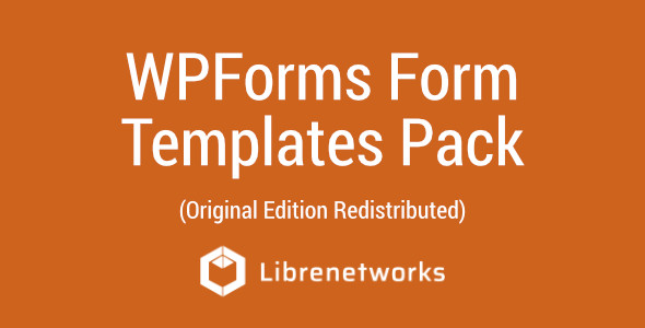 Download WPForms Form Templates Pack Premium plugin for free