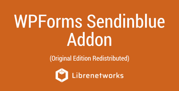 Download WPForms Sendinblue Addon Premium for free