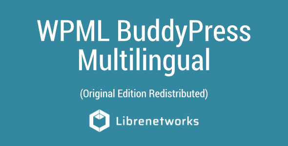 Download WPML BuddyPress Multilingual Premium plugin for free