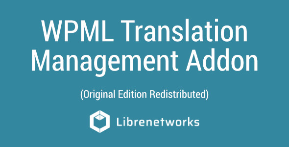 Download WPML Translation Management Addon Premium for free