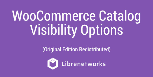 Download WooCommerce Catalog Visibility Options Premium plugin for free