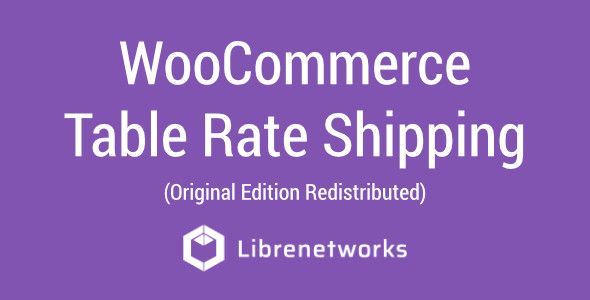 Download WooCommerce Table Rate Shipping Premium plugin for free