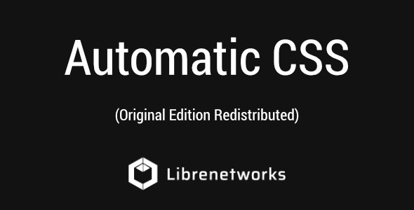 Download Automatic CSS Premium plugin for free