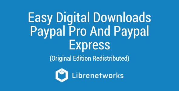 Download Easy Digital Downloads Paypal Pro Premium plugin for free