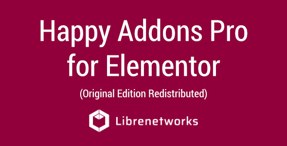 Download Happy Addons Pro for Elementor Premium plugin for free