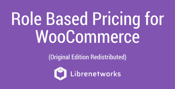 Download Role Based Pricing for WooCommerce Premium plugin for free