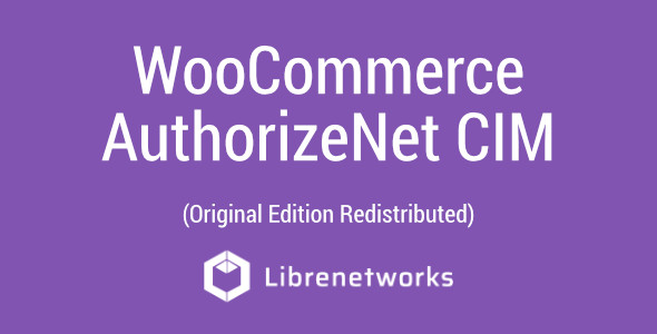Download WooCommerce AuthorizeNet CIM Premium plugin for free