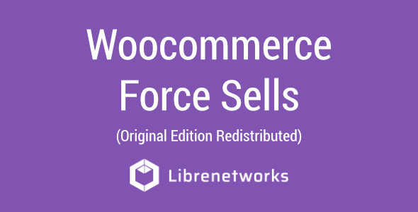 Download Woocommerce Force Sells Premium plugin for free