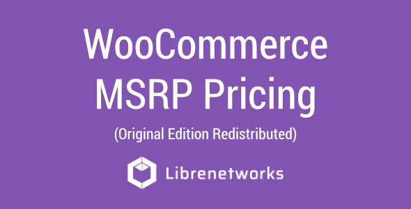 Download WooCommerce MSRP Pricing Premium plugin for free