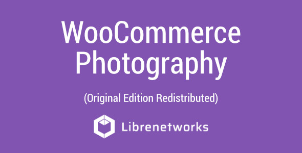 Download WooCommerce Photography Premium plugin for free