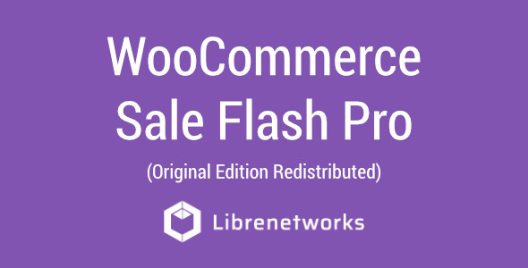 Download WooCommerce Sale Flash Pro Premium plugin for free