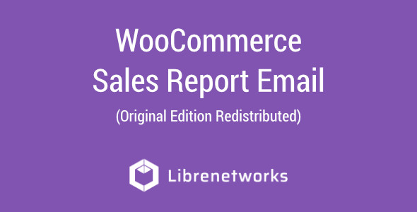 Download WooCommerce Sales Report Email Premium plugin for free