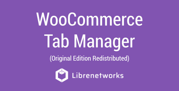 Download WooCommerce Tab Manager Premium plugin for free