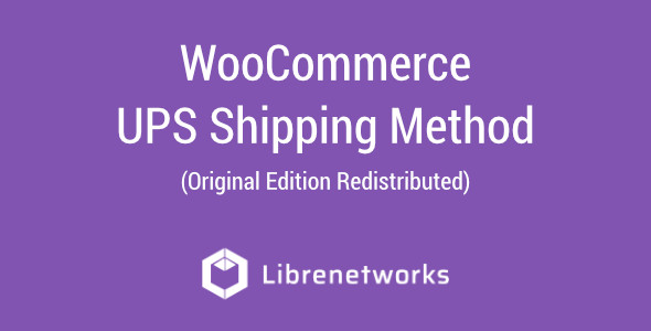 Download WooCommerce UPS Shipping Method Premium plugin for free